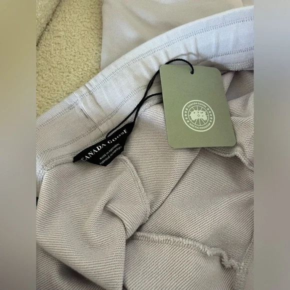 Muskoka Women’s Pants Canada Goose Pastel Brand New Cotton - Picture 4 of 6